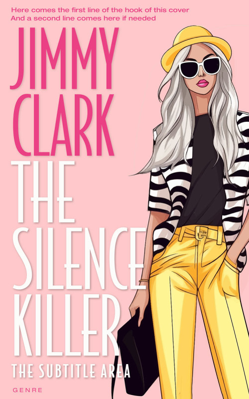 Pre Made Book Cover Mandys Pink