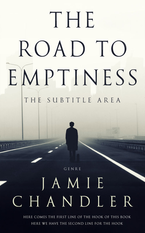 Pre Made Book Cover Green White