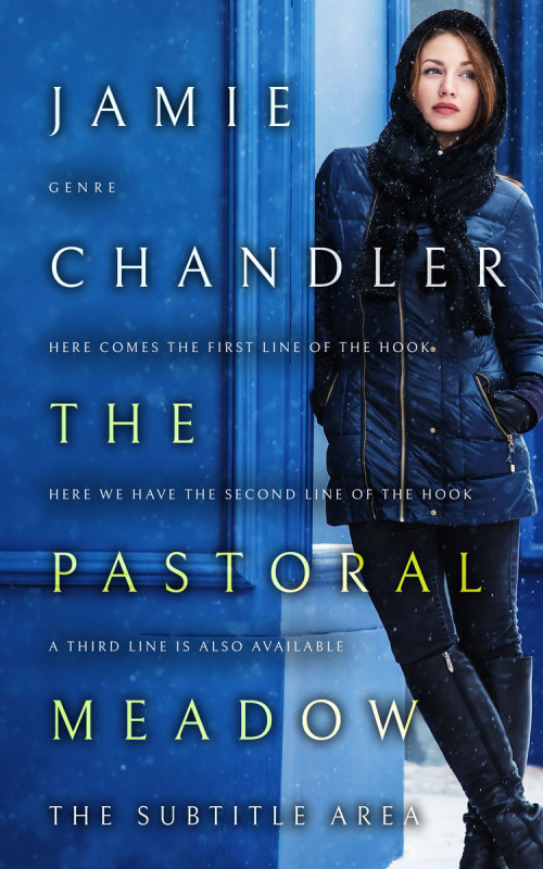 Pre Made Book Cover Chathams Blue