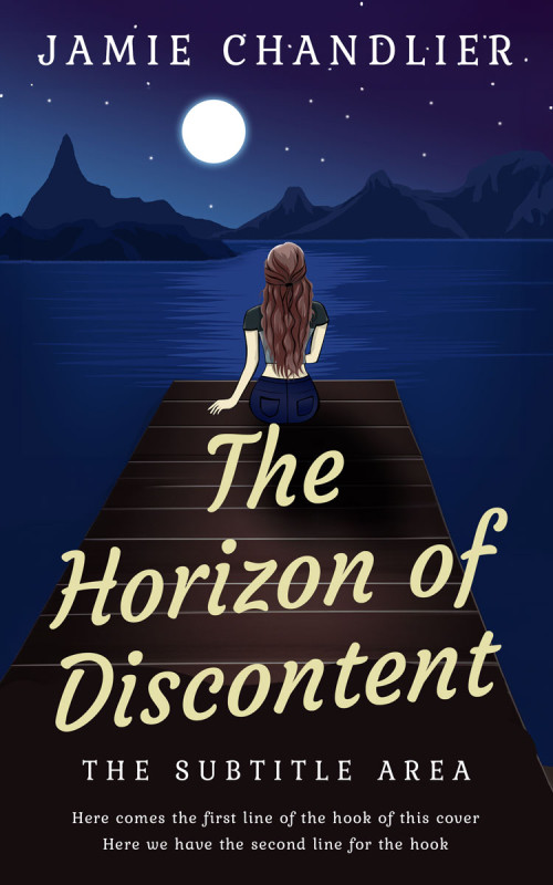 Pre Made Book Cover Mirage