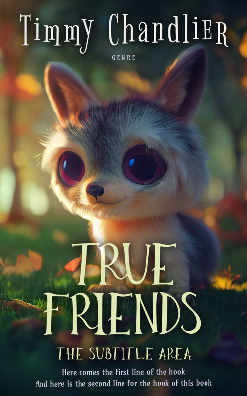 Pre Made Book Cover Outer Space