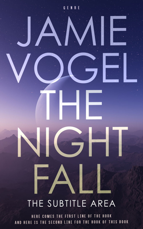 Pre Made Book Cover Martinique