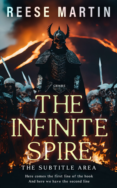 Pre Made Book Cover Thunder