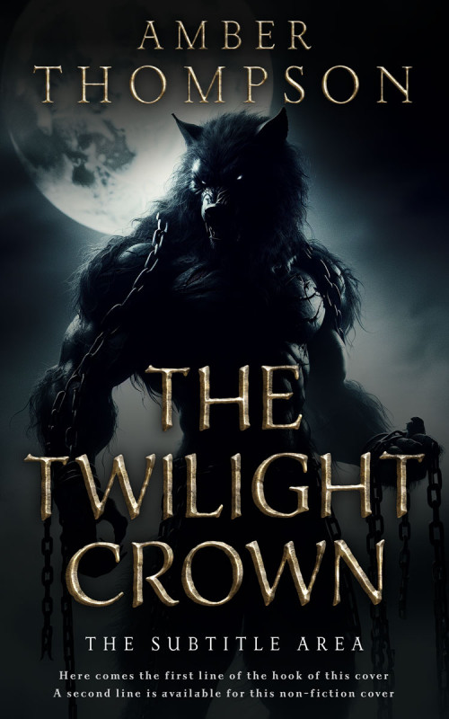 Pre Made Book Cover Woodsmoke