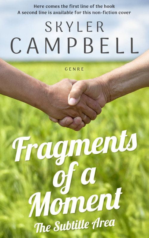 Pre Made Book Cover Sushi