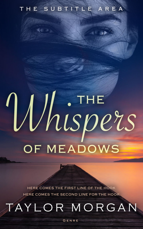 Pre Made Book Cover Ebony Clay