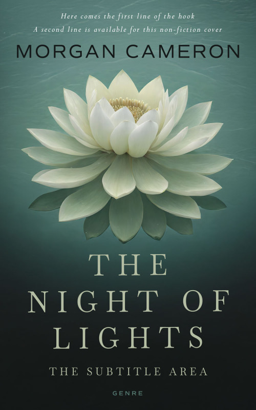 Pre Made Book Cover Outer Space