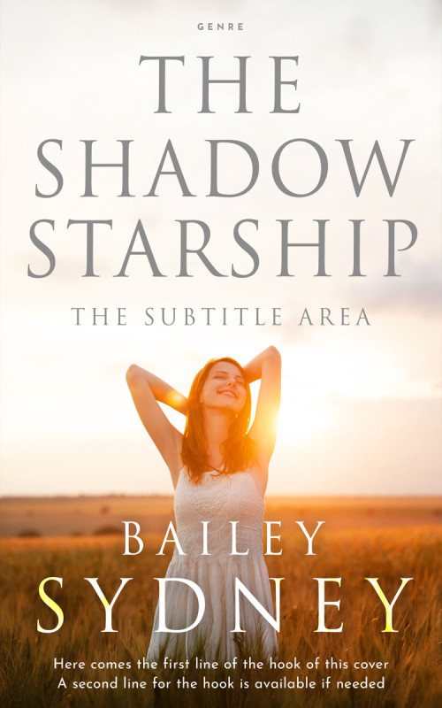 Pre Made Book Cover Pearl Bush