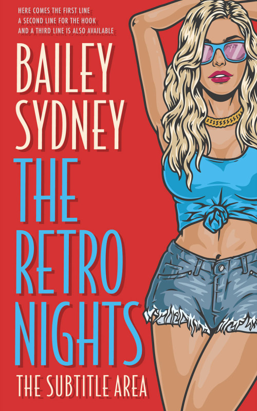 Pre Made Book Cover Calypso