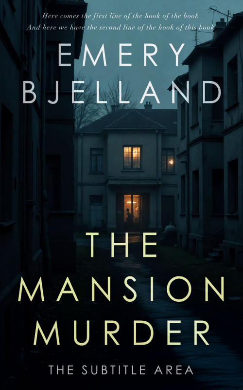 Pre Made Book Cover Aztec