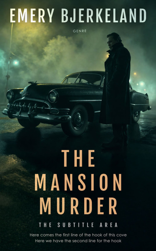 Pre Made Book Cover Aztec