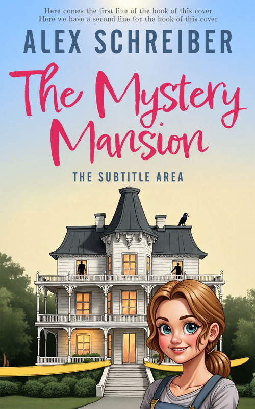 Pre Made Book Cover Celeste