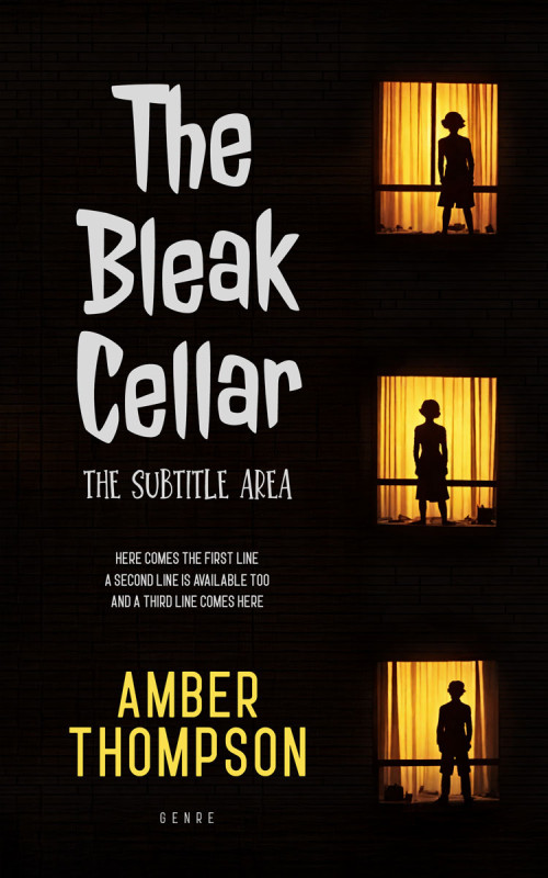 Pre Made Book Cover Harvest Gold