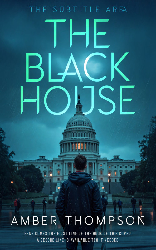 Pre Made Book Cover Blumine