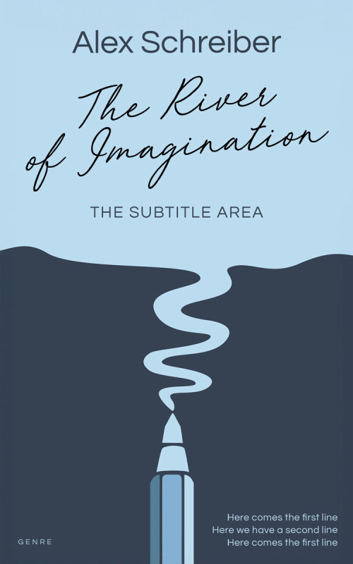 Pre Made Book Cover Oxford Blue