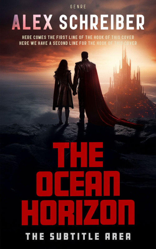 Pre Made Book Cover Cocoa Brown