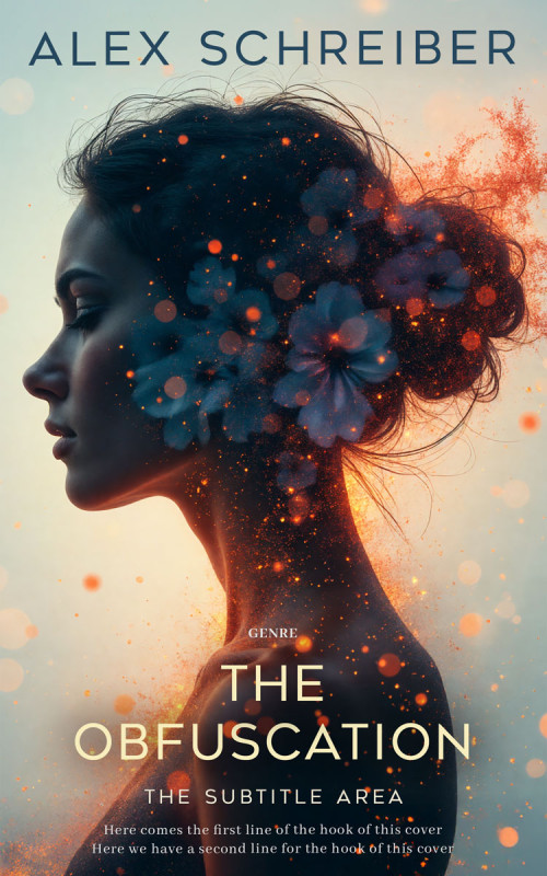 Pre Made Book Cover Mirage