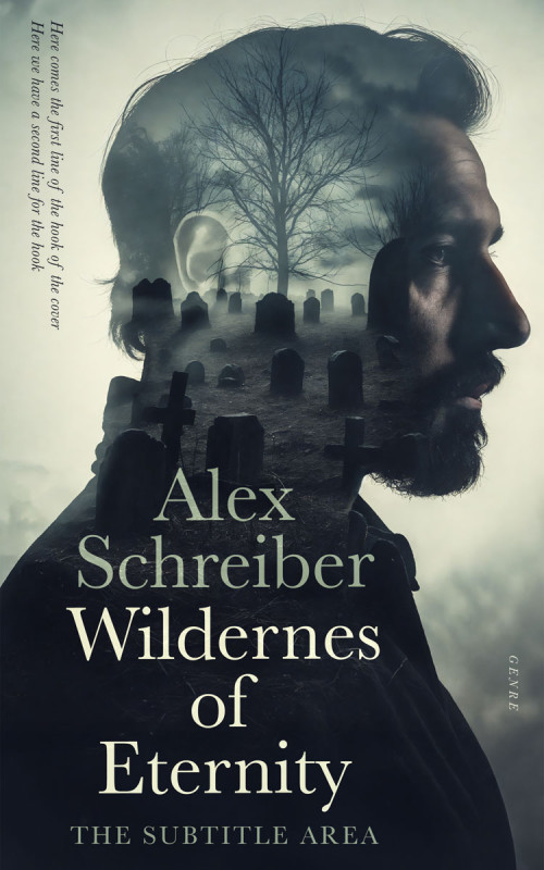 Pre Made Book Cover Moon Mist