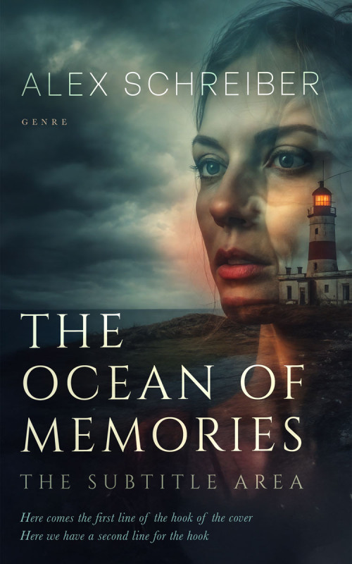 Pre Made Book Cover Outer Space