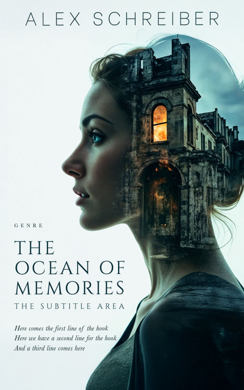 Pre Made Book Cover Mystic