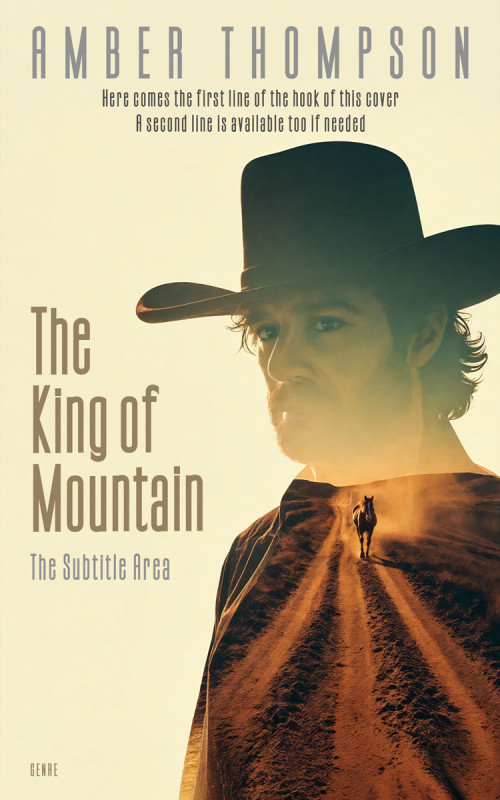 Pre Made Book Cover Fall Green