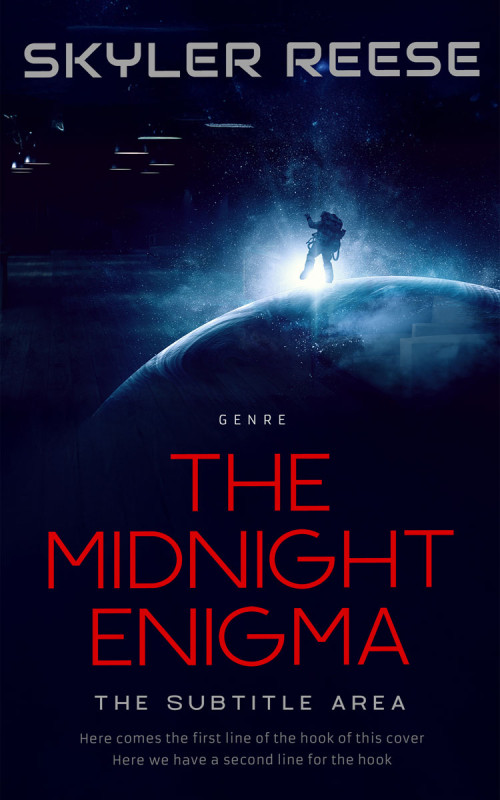 Pre Made Book Cover Black Pearl