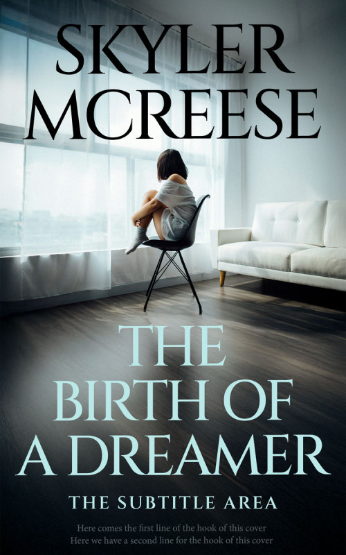 Pre Made Book Cover Outer Space