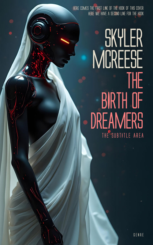 Pre Made Book Cover Mirage