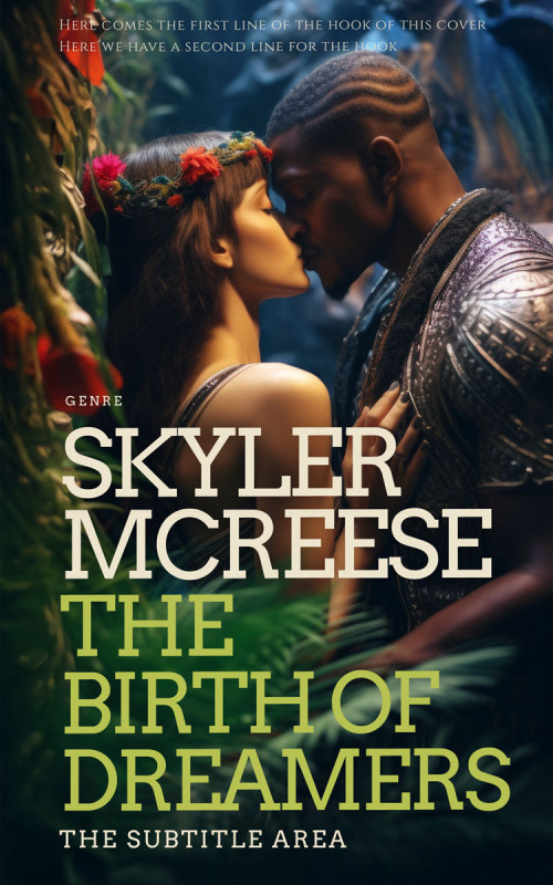 Pre Made Book Cover Outer Space