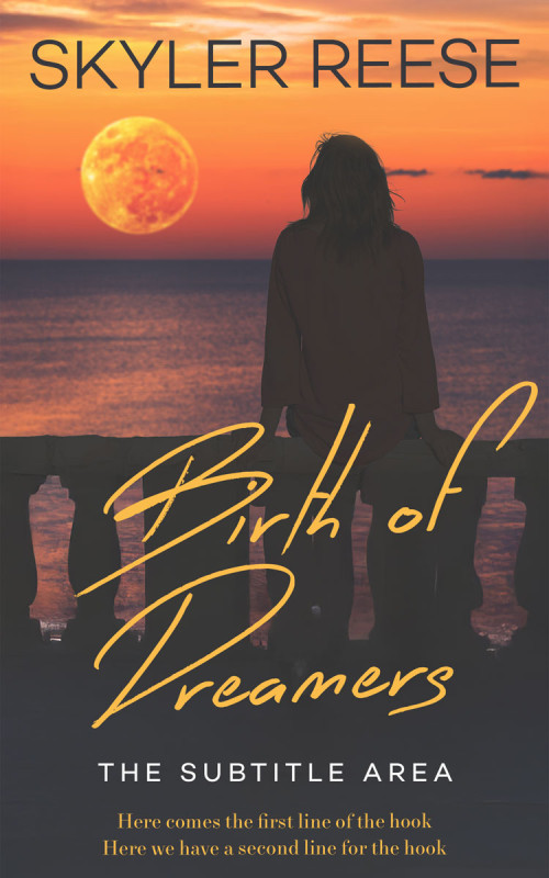 Pre Made Book Cover Tundora