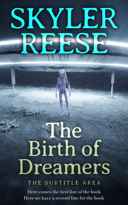 Pre Made Book Cover Ebony Clay