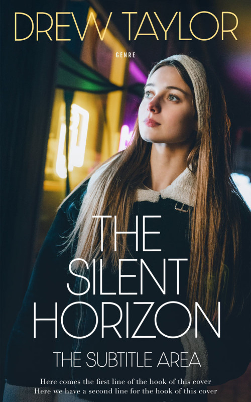 Pre Made Book Cover Shark