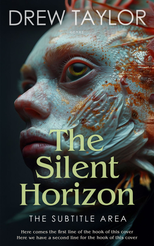 Pre Made Book Cover Shark