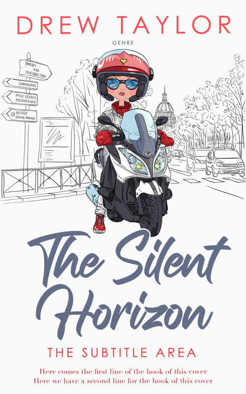 Pre Made Book Cover Trout