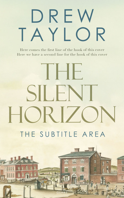 Pre Made Book Cover White Rock