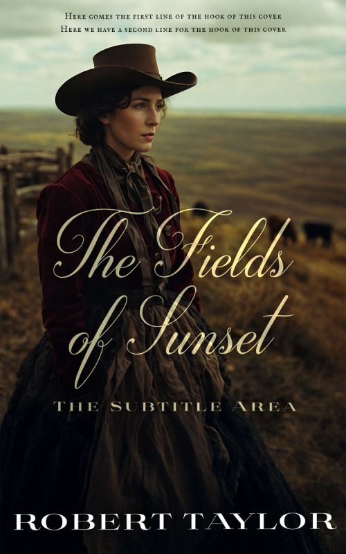 Pre Made Book Cover Coriander