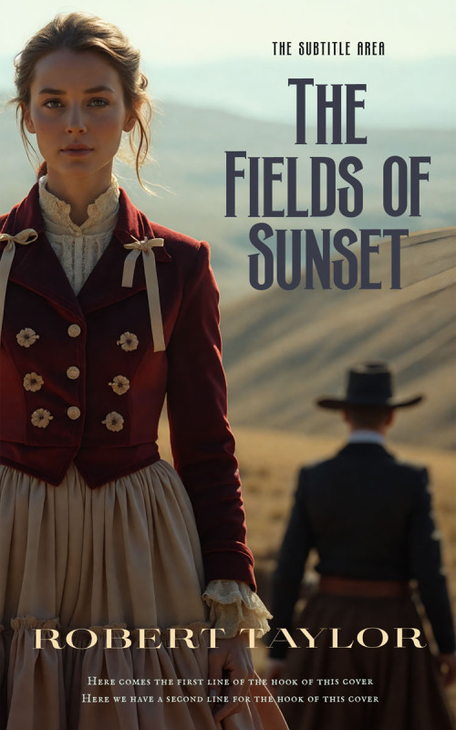 Pre Made Book Cover Cocoa Brown