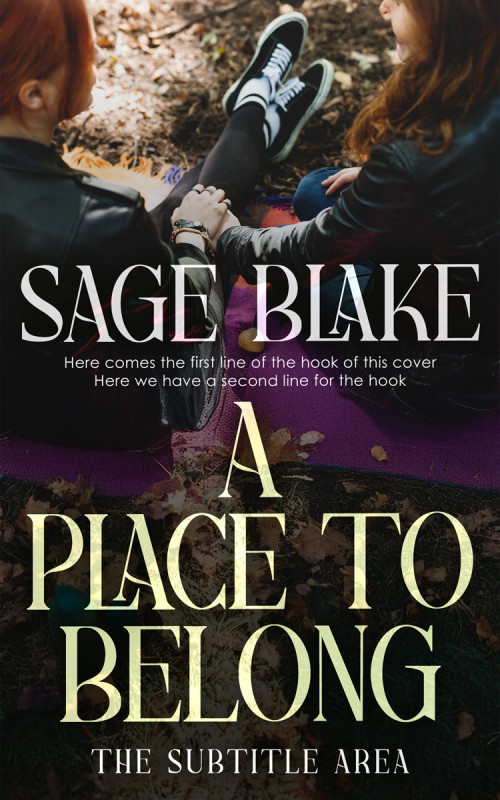 Pre Made Book Cover Cocoa Brown