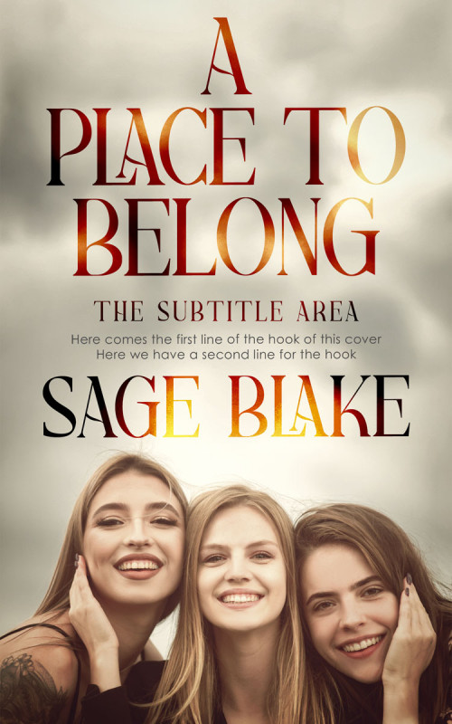 Pre Made Book Cover Sisal