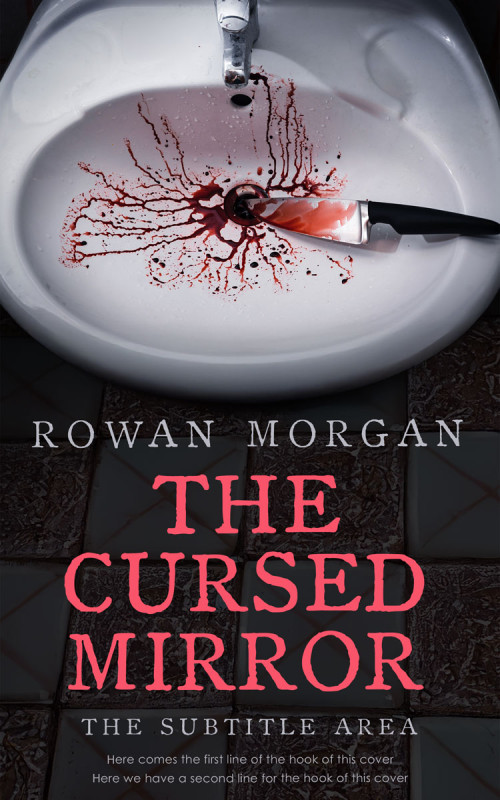 Pre Made Book Cover Lily