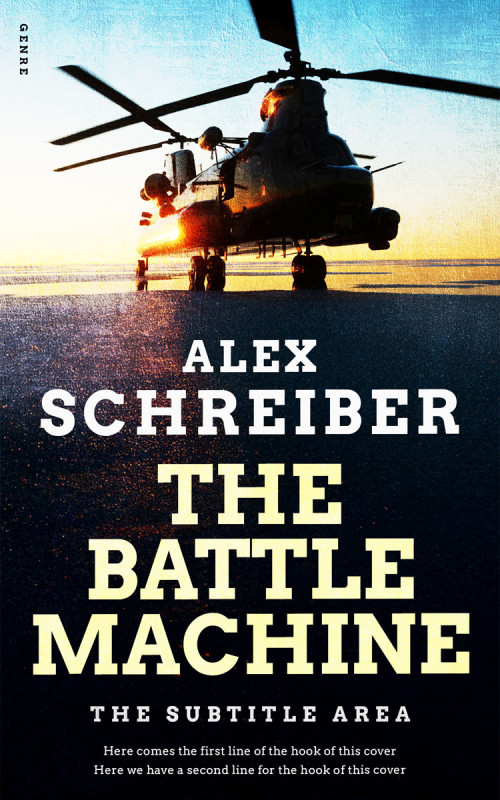 Pre Made Book Cover Woodsmoke