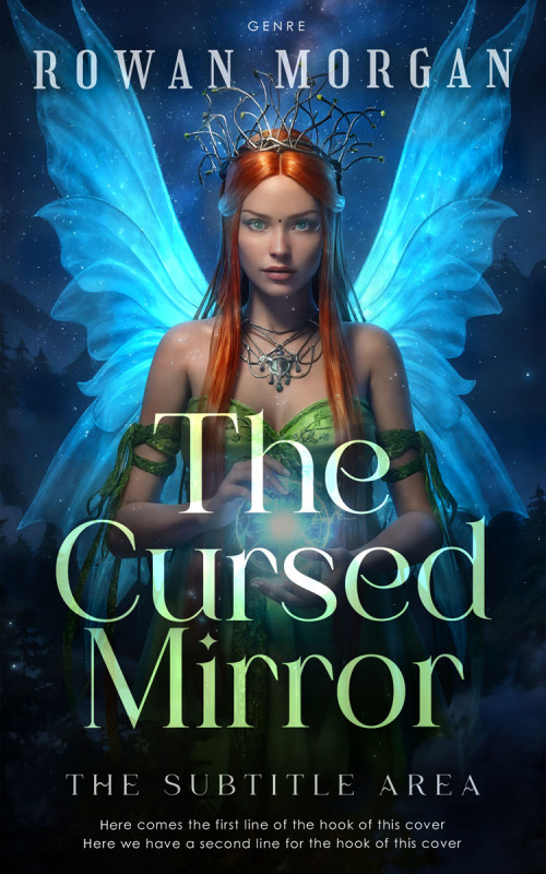 Pre Made Book Cover Mirage