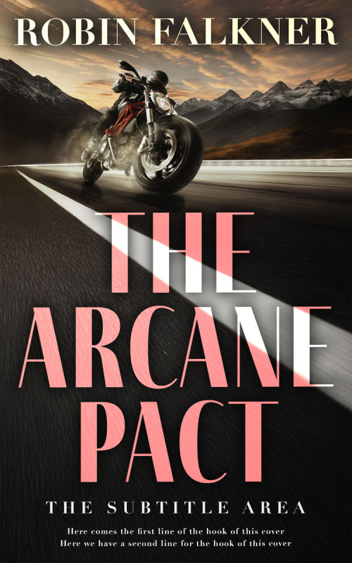 Pre Made Book Cover Petite Orchid