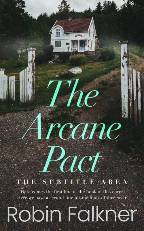 Pre Made Book Cover Rangitoto