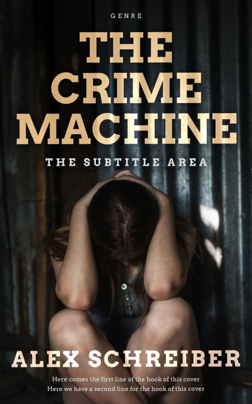 Pre Made Book Cover Sorrell Brown