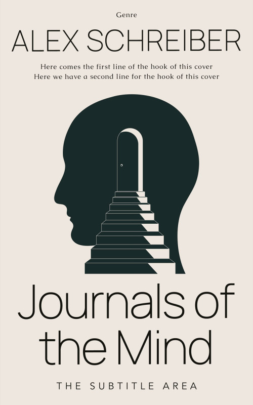 Pre Made Book Cover Timber Green