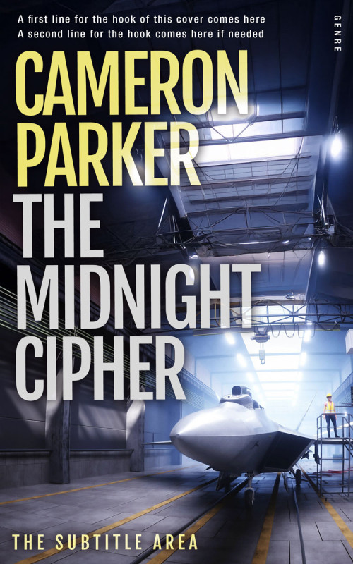 Pre Made Book Cover Moon Mist