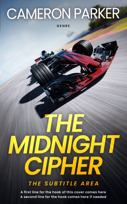 Pre Made Book Cover Shark