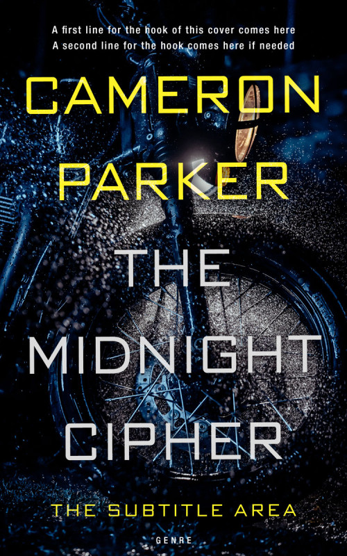 Pre Made Book Cover Pine Glade