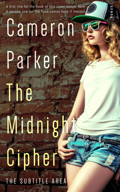 Pre Made Book Cover English Walnut